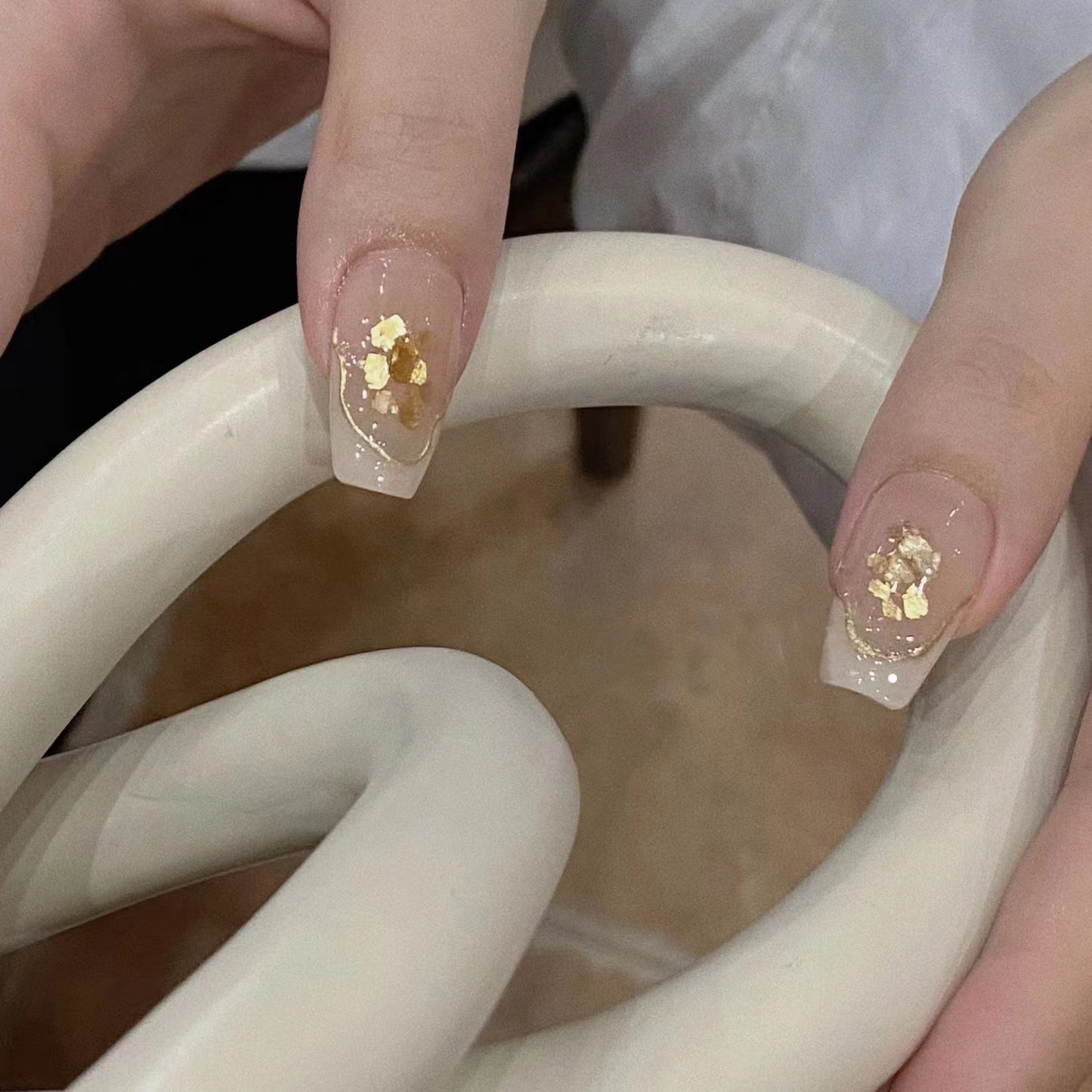 Hand-worn nails, fake nail patches, blush, smudging, pile drills, detachable Internet celebrity wearing, nail stickers, nail art, nails